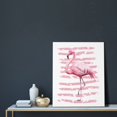 thumbnail image 5 of KLL Flamingo Print Canvas Wall Art, Canvas Painting Prints Canvas Art Wall Decor Home Decoration for Living Room Bedroom Office, 5 of 6