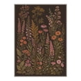 thumbnail image 2 of GENIMO 5'x7' Floral Botanical Area Rug for Living Room, Machine Washable Non Slip Low Pile Rug for Bedroom Dining Room, Dusty Umber, 2 of 5