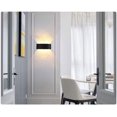 thumbnail image 4 of Luz de pared exterior impermeable moderna de 2 piezas, 8 LED para hoteles Bedr, 4 of 5