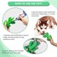 thumbnail image 5 of RUCACIO Juguetes para masticar perros, cepillo de dientes resistente y duradero para perros, 5 of 5