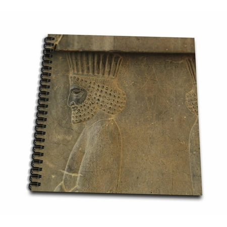 3dRose Iran, Shiraz, Persepolis, ancient Near Eastern Civilization. - Mini Notepad, 4 by 4-inch