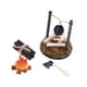 thumbnail image 4 of Juego de campamento para casa de muñecas de 4 piezas, decoración en miniatura artesanal, Mini juego de Camping para casas de muñecas a escala 1/12,, 4 of 9