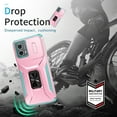ShellTech Compatible with Moto G Stylus 5G 2025 Case with Slide Camera