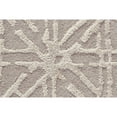 thumbnail image 4 of Feizy Manoa Transitional Geometric, Taupe/Ivory/Tan, 9'6" x 13'6" Area Rug Sheen Fade Resistant Mid-Century Modern Floor Rug for Living room Bedroom, 4 of 5