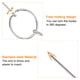 thumbnail image 4 of 16.9'' Inoxidable Acero Ahumador Perchas, 0.16'' Grosor Tres-Puntas Carnes Ganchos para Carnicero Tienda Colgado Procesamiento Secado Pollo Ternera Pescado, 2uds Unique Bargains conjuntos de herramientas de barbacoa, 4 of 6