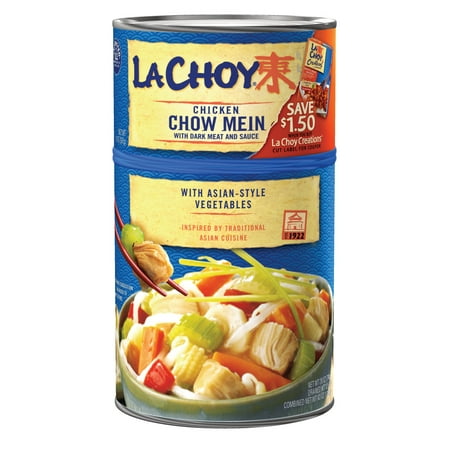 (2 Pack) La Choy Chicken Chow Mein, 42 Ounce