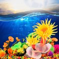 thumbnail image 3 of Simulation Silicone Coral for Aquarium Fish Bowl Decoration white, 3 of 8