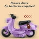 thumbnail image 5 of Juguetes Para Niño Motocicleta de juguete para niños, recargable, con tracción a la fricción, con piezas móviles, ruedas antideslizantes y asiento abatible. Juguetes Para Bebe 1 Año, 5 of 6