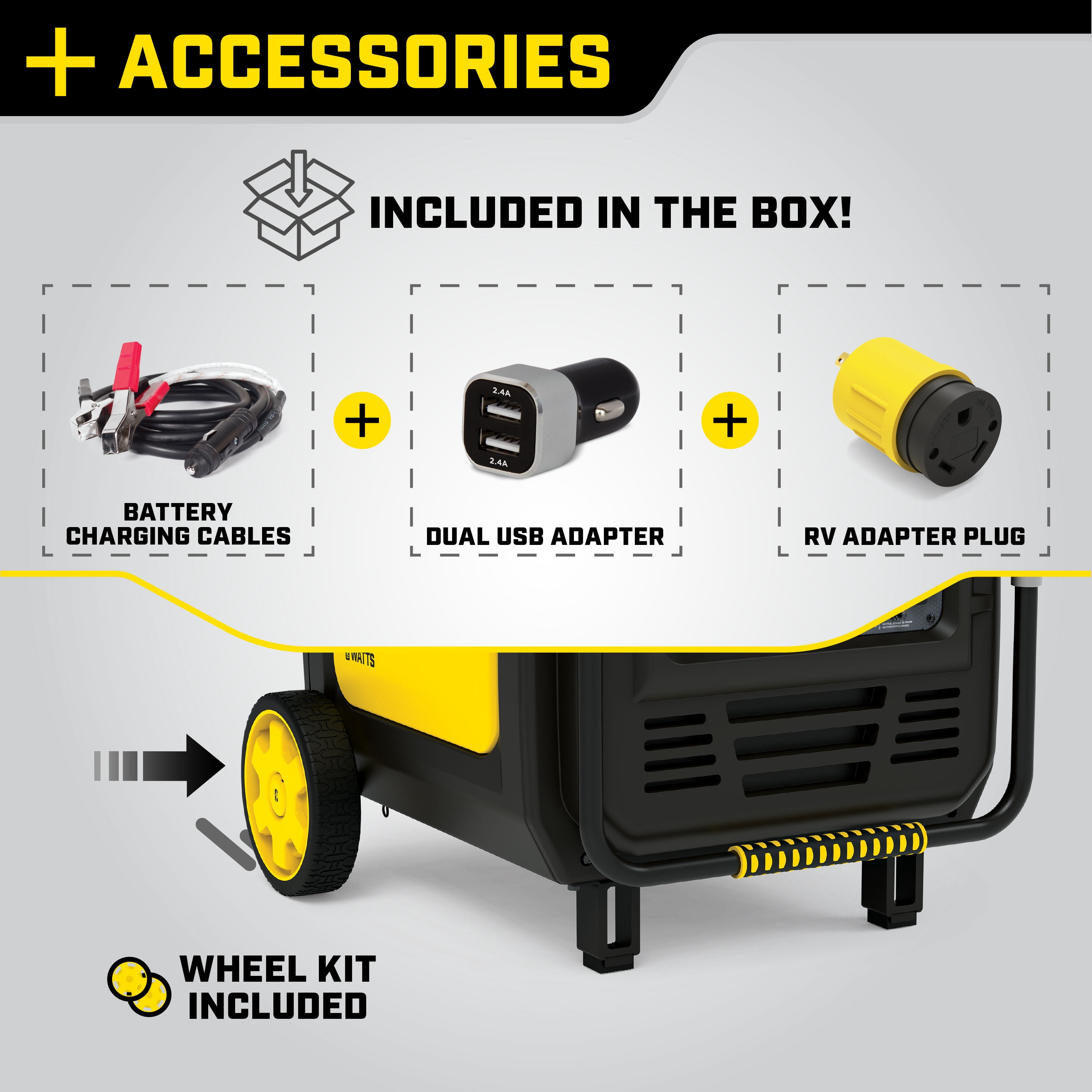 Champion Power Equipment 8500-Watt Inverter Generator with Quiet Technology and CO Shield®