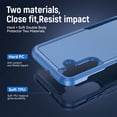 thumbnail image 3 of Entronix Heavy Duty Case designed for Galaxy A16, Shockproof Dual Layer Protection Cover, Blue, 3 of 6