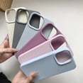 thumbnail image 2 of Funda de silicona líquida para Apple iPhone, 11, 13, 12, 14 Pro Max, X, XS, XR, 7, 8 Plus, SE 2020, Original, oficial, 2 of 4