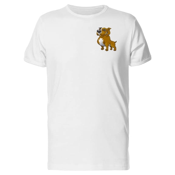 Upperside Brown Pitbull Tee Men's -Image by Shutterstock