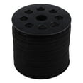 thumbnail image 2 of 2.7mm Faux Suede Cord Flat Lace Leather String 98yd/roll for Jewelry Making - Black, 90m, 2 of 4