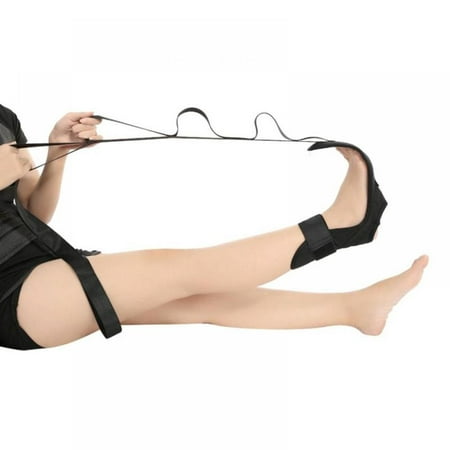 

Yoga Ligament Stretching Belt Fitness Yoga Strap Foot Ankle Joint Correction Braces with Loops Foot Drop Stroke Ankle Ligament Stretch Band Hamstring Stretcher Physical Therapy Belt