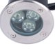 thumbnail image 3 of Luz enterrada Luz cálida impermeable Luz LED de paisaje de acero inoxidable para plazas Parques Lugares escénicos Camino, 3 of 8