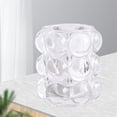 thumbnail image 4 of Organizador de maquillaje Yinane contenedor de cristal claro, 4 of 5