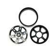 thumbnail image 2 of RC Wheels Crowler Automóviles Accesorios Control remoto Herramientas de automóvil Motores de juguete Motores Suministros Reemplazo para SCX10 90027 90028 90034 90044 Black 4 Pack kenally FN000803-02, 2 of 7