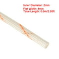 thumbnail image 5 of Unique Bargains 5pcs Fiberglass Heat Shield Sleeve 2mm I.D X 2.95ft Sleeving Pipe, 5 of 5