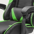 thumbnail image 4 of Silla Gamer Ergonómica Lumax Giratoria Color Verde con Negro Soporta 110Kg, 4 of 7