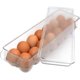 thumbnail image 1 of Caja de huevos, 1 pieza, caja de almacenamiento de huevos, 14 rejillas, estante de huevos apilable, contenedor de huevos de nevera transparente para nevera, cocina, Camping, Picnic TUNC Sencillez, 1 of 5