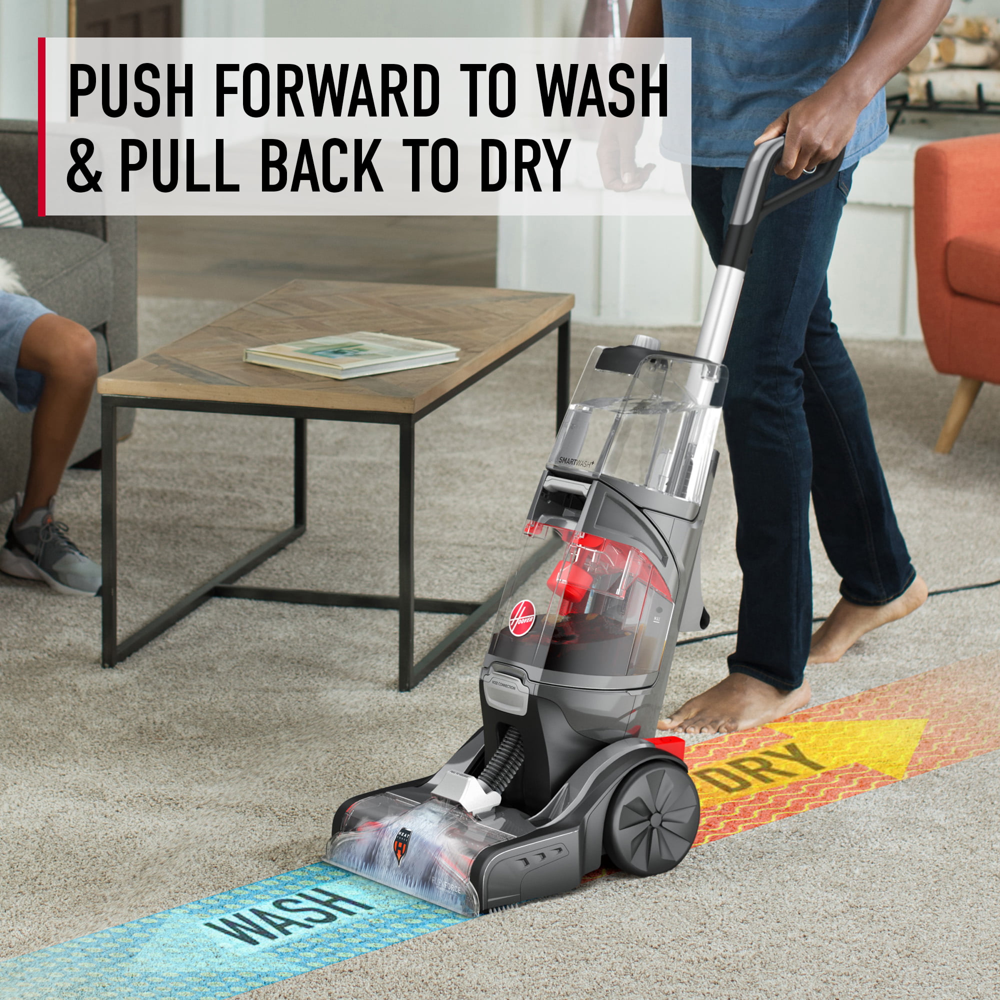 Hoover SmartWash Essentials Automatic Carpet Cleaner Machine