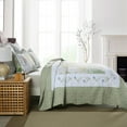 thumbnail image 5 of MarCielo 3 Piece Printed Quilt Set Lightweight Bedspread Set B029, 5 of 6