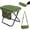 Green, variant on Camping Stool with  Strap,Ultralight Collapsible Handbag Style Stool,Pocket Portable Seat for Camping Travel Fishing Hiking Beach Backpacking Gardening Picnics-L(Black)