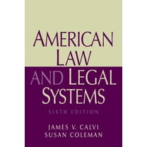 Pre-Owned American Law and Legal Systems (Paperback) 0136155537 9780136155539