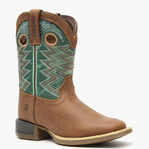 Durango Lil' Rebel Pro Little Kid's Teal Western Boot