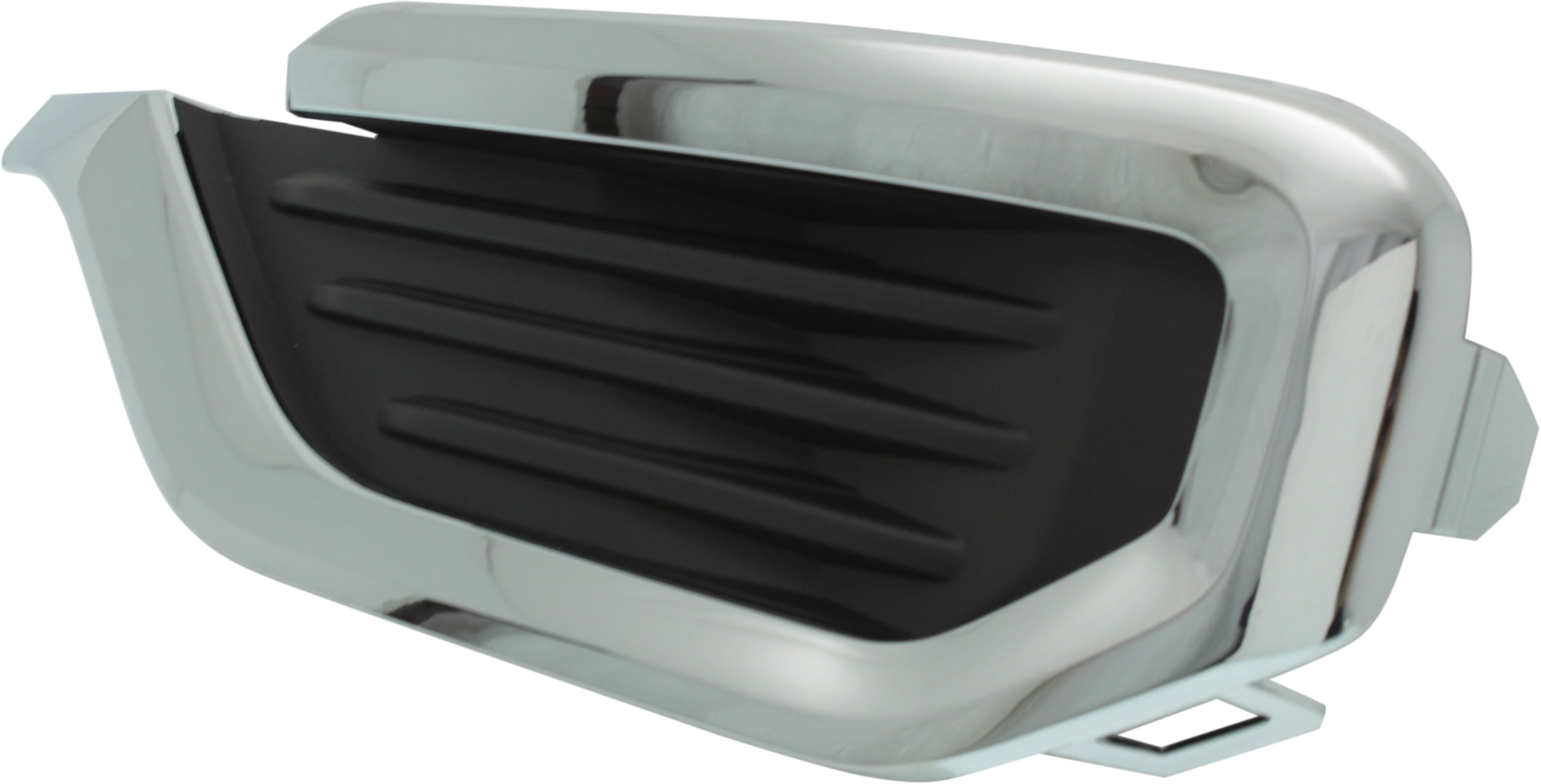 Fog Light Cover Compatible with 2017-2020 GMC Acadia Left Driver Textured Black