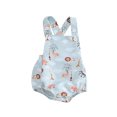 thumbnail image 2 of Gupgi Baby Boys Sleeveless Animal Romper Summer Tree Elephant Print Adjustable Bodysuits Infant Newborn Suspender Jumpsuits, 2 of 9