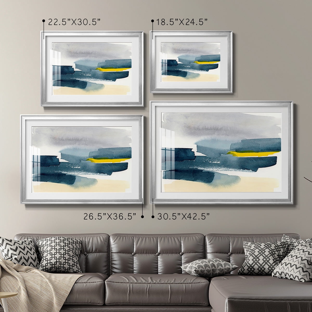 Peeking Sunshine IV Premium Framed Print - Ready to Hang
