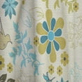 thumbnail image 4 of Designart 'Antique Flowers VII' Floral Curtain Panel, 4 of 5