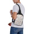 thumbnail image 5 of Rocae Animals In Tribe for Lightweight Chest Bag Dual Pocket, Waterproof Crossbody Sling Bag for Men and Women, 5 of 8
