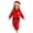 U_Red, variant on KICILVS Mrs Claus Costume for Women Fuzzy Trim Christmas Dress Holiday Party Outfit for Festive Events and Gatherings