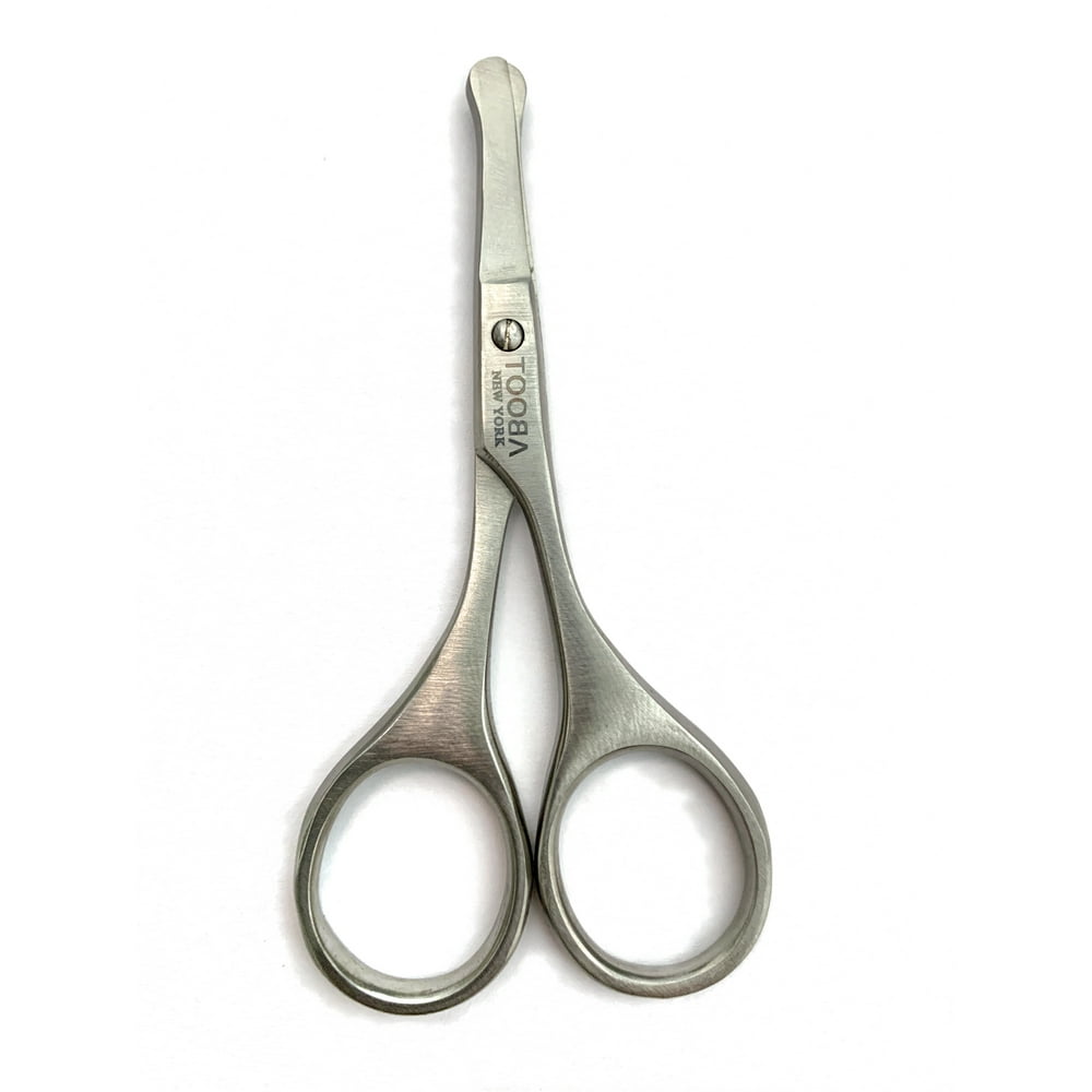 Facial Hair Scissor for Men Mustache, Eyebrows, Nose and Ear hair
