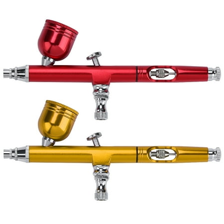 Yosoo 2 Colors 0 3mm Gravity Feed Airbrush Gun Spray Gun Art