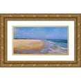 thumbnail image 1 of Gercken, Graham 32x18 Gold Ornate Wood Framed with Double Matting Museum Art Print Titled - Low Tide, 1 of 4