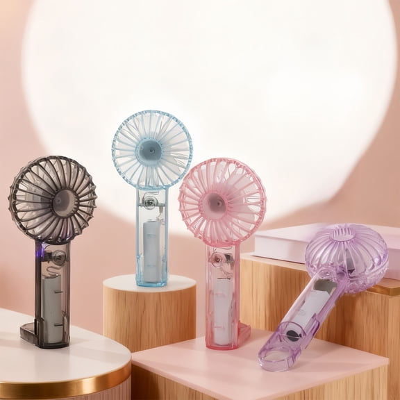 Viflosae Mini Fan Travel Fan Handheld Fan Mini USB Rechargeable Portable Pocket Fan Small Personal Cooling Device Quiet Airflow for Outdoor Travel School Students Desk Makeup Camping
