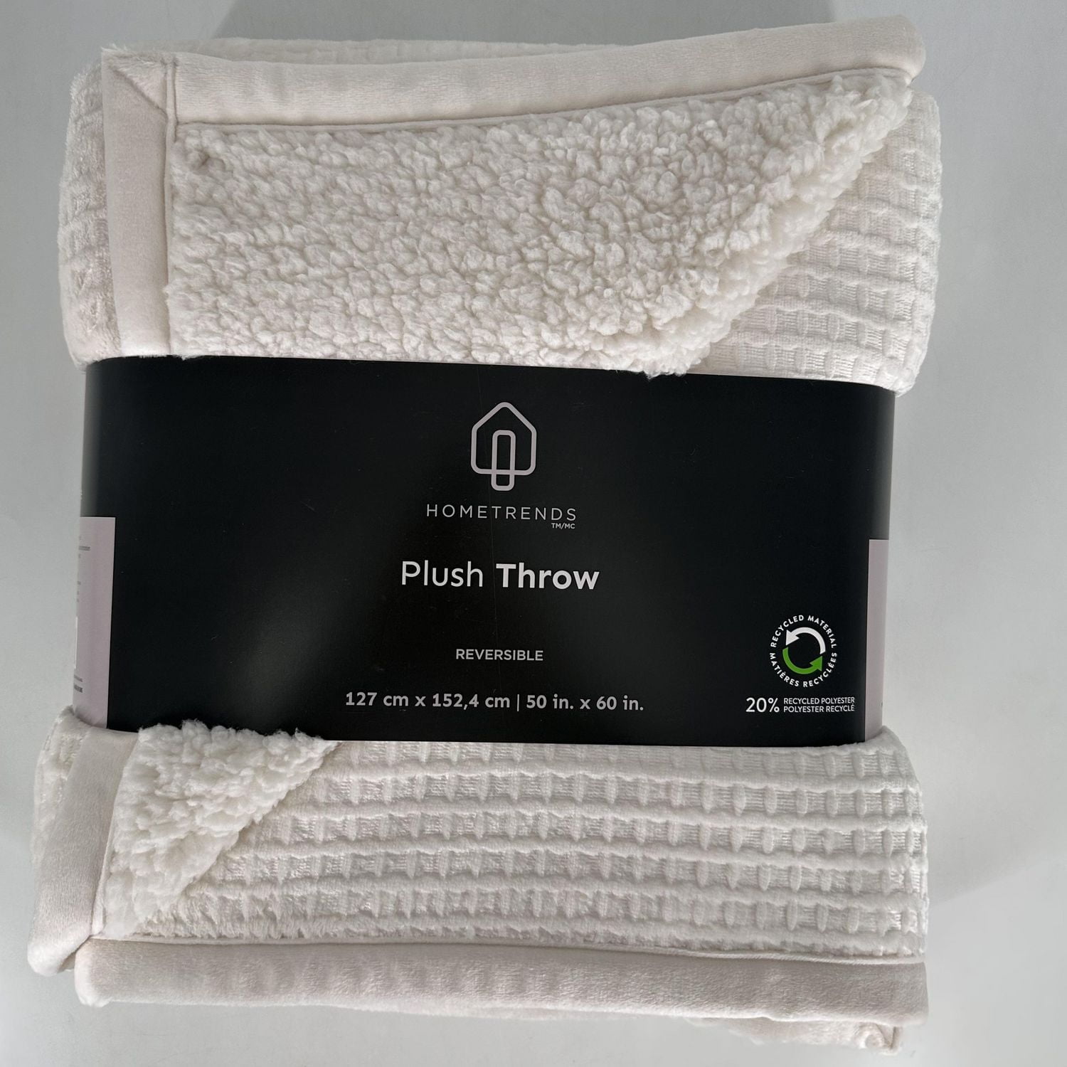Plush Throw, Size 50 in. x 60 in.