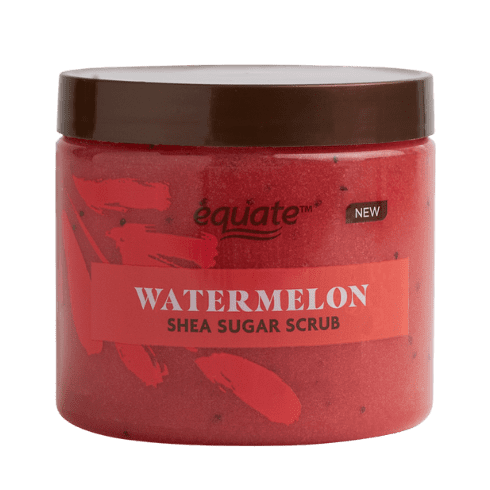 Equate Shea Sugar Scrub Watermelon, 18 oz