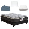 thumbnail image 1 of Colchón Omega Spring Air Queen Size + Box Black + Sábanas + Protector de Colchón + Almohada de Osos, 1 of 8
