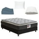 thumbnail image 1 of Colchón Matrimonial Omega Spring Air + Box Black Dicasa + Sábanas Soft Sensation + Protector de Colchón + Almohada de Osos, 1 of 8