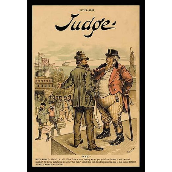Judge Magazine: Why?- Fine Art Canvas Print (20" x 30")