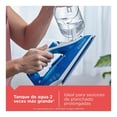 thumbnail image 3 of Plancha Black & Decker de Vapor TrueGlide Suela Antiadherente IRBD350 Azul, 3 of 5