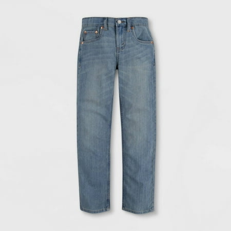 Levi's Boys' 514 Straight Fit Flex Stretch Jeans - Found Wash 12- 26X27