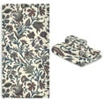 thumbnail image 7 of SKYSONIC 3 Pack Towel Paisley Flowers Cotton Bath Towel Set (1 Bath Towel, 1 Hand Towel, 1 Washcloth) for Bathroom, Super Soft and Quick Dry Towels, 7 of 7