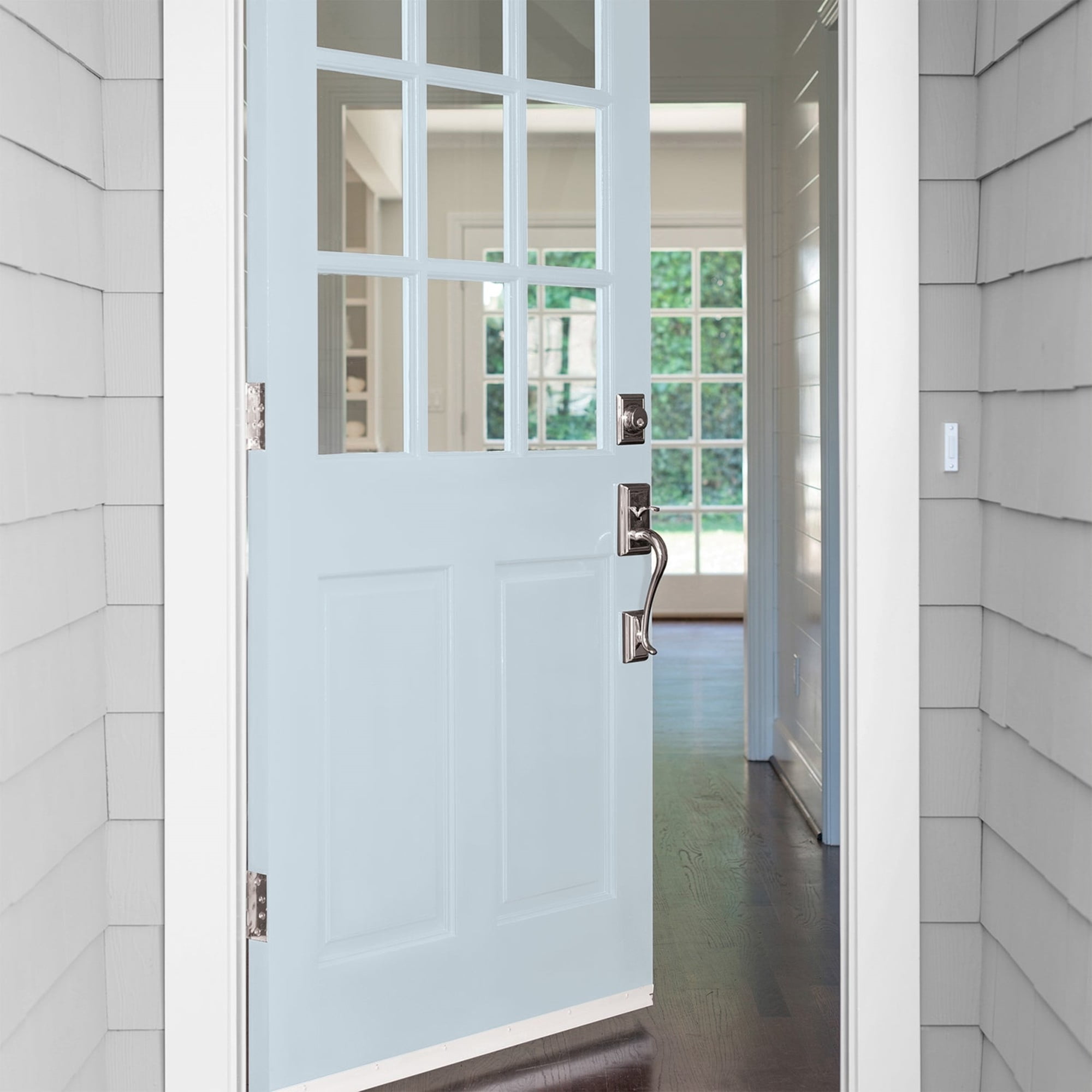 Glidden High Endurance Plus Bit Of Heaven Semi Gloss Exterior Paint and Primer, 1 Quart