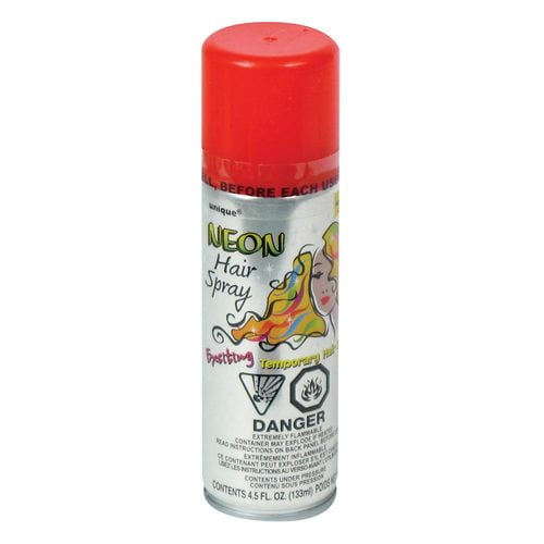 COLORED HAIR SPRAY RED