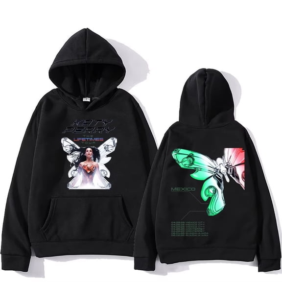 Katy Perry The Lifetimes Tour 2025 Hoodies Unisex Fashion Sweatshirt Pullover Casual Streetwear